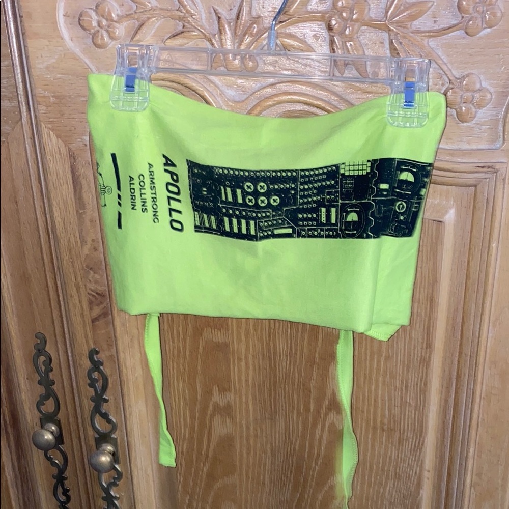 Neon Green Apollo Tube Top